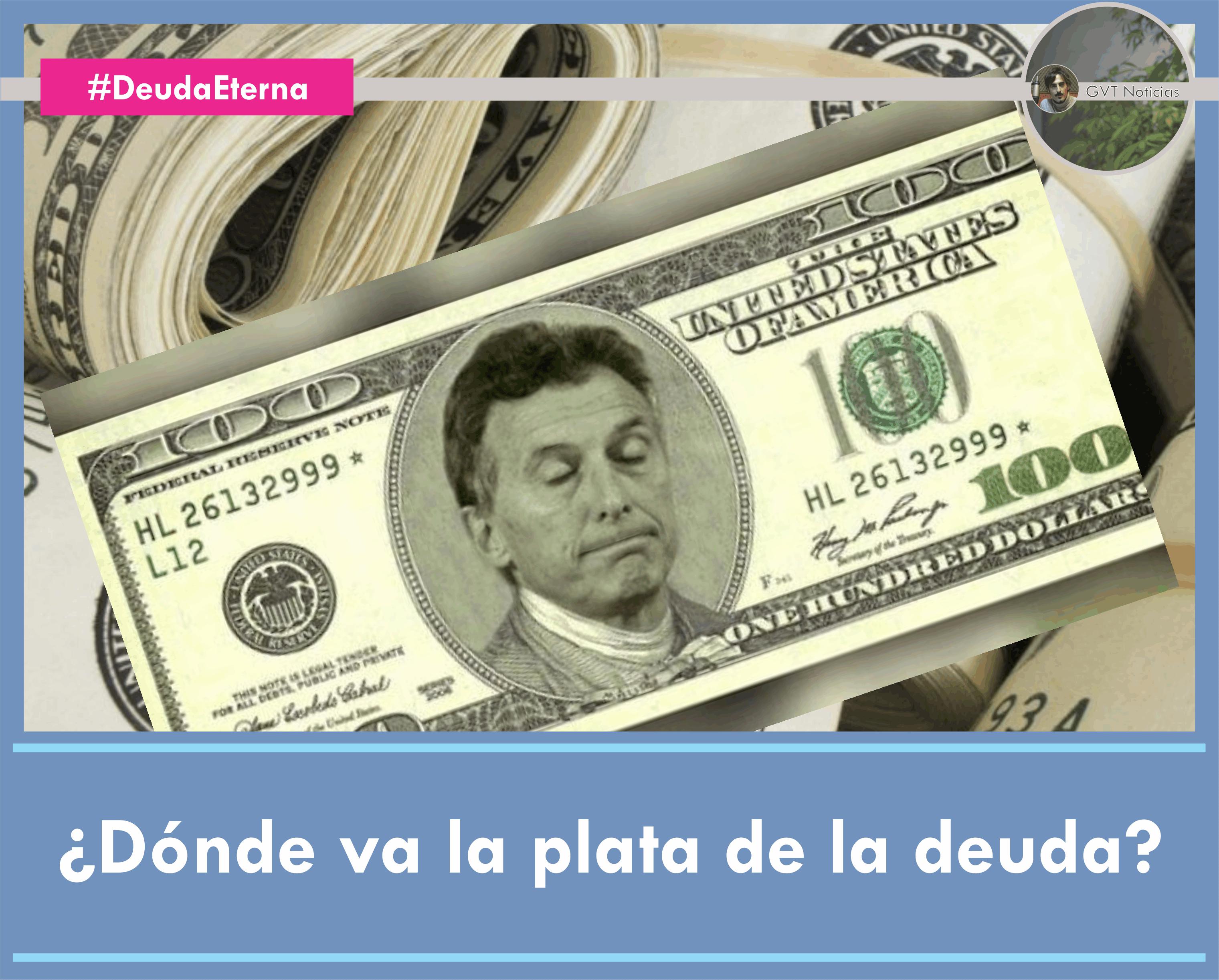 ¿dónde va la plata de la deuda?