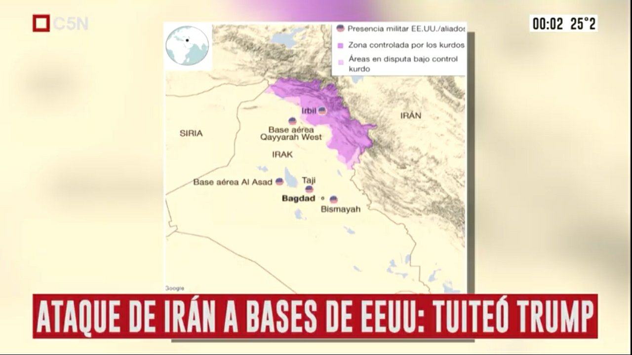 Irán EEUU Irak