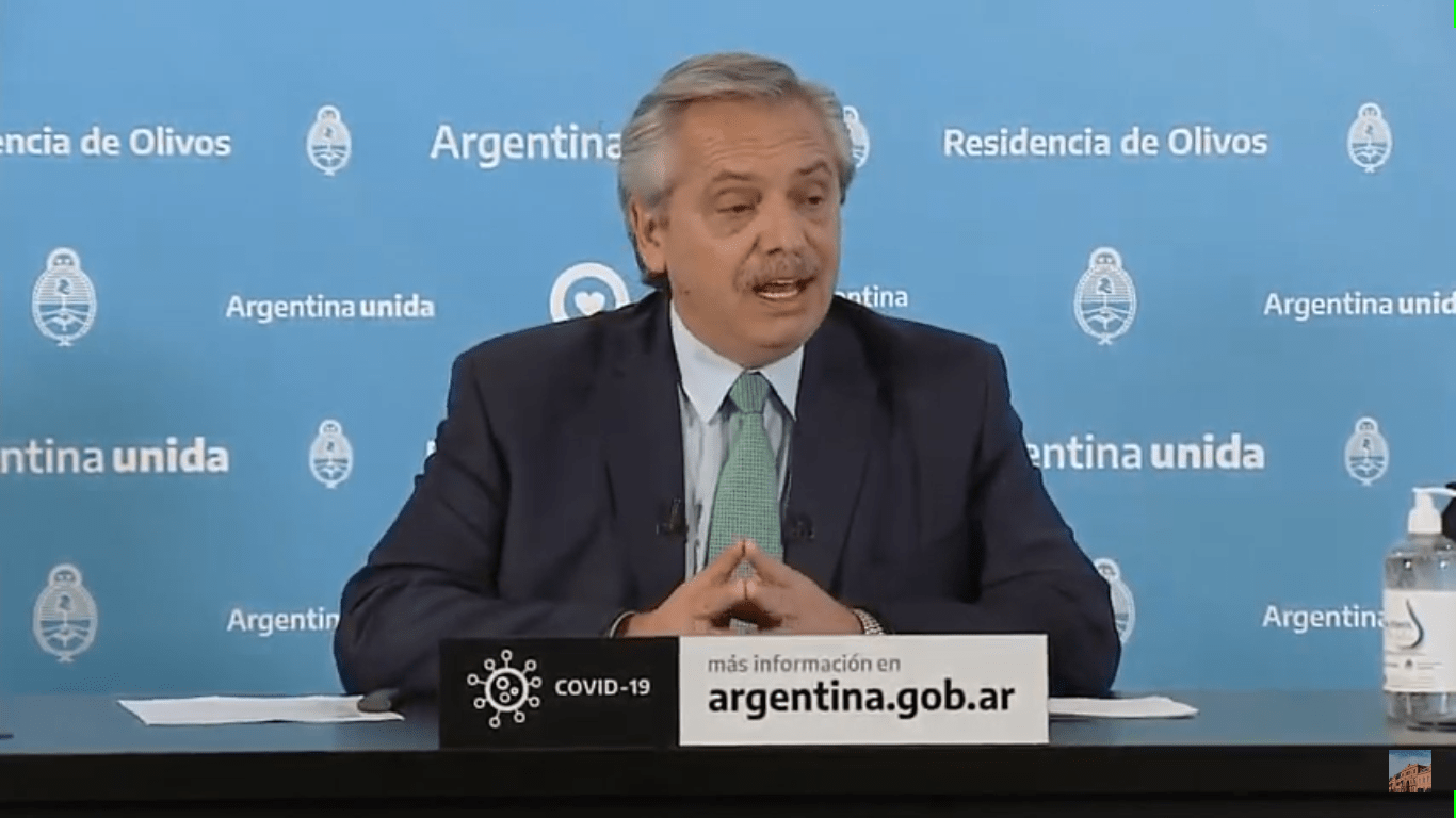 Alberto Fernández: "Quiero cuidar la salud de los argentinos, si tengo que perder la elección, la pierdo"