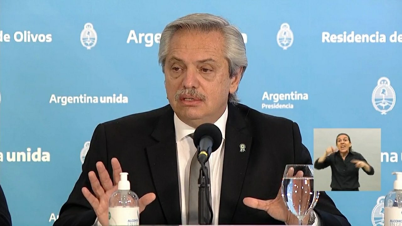 Alberto Fernández,nuevas medidas, pandemia, coronavirus, Argentina,