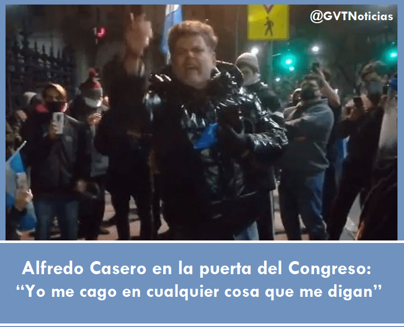 Alfredo Casero en el Congreso