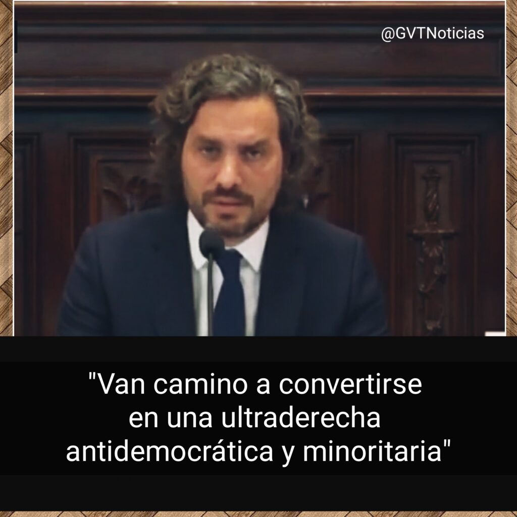 Santiago Cafiero a Cambiemos: "Van camino a convertirse en una ultraderecha antidemocrática y minoritaria"

