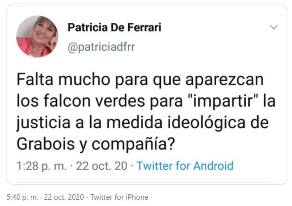 diputada Falcon Verdes