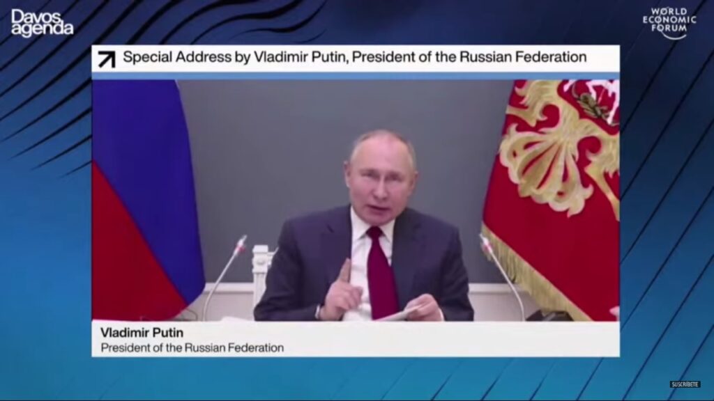 Putin criticó Gran Reseteo