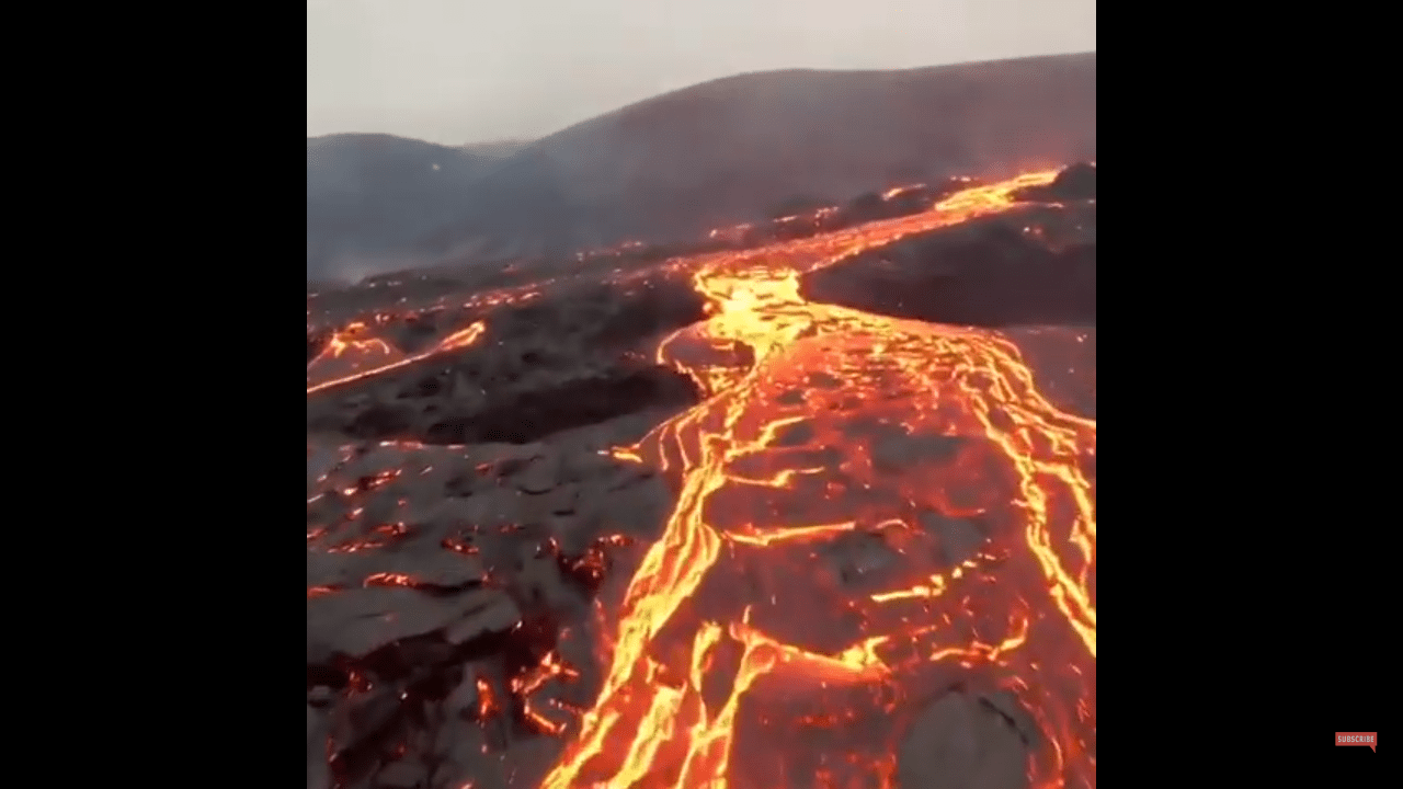 ríos de lava en Islandia