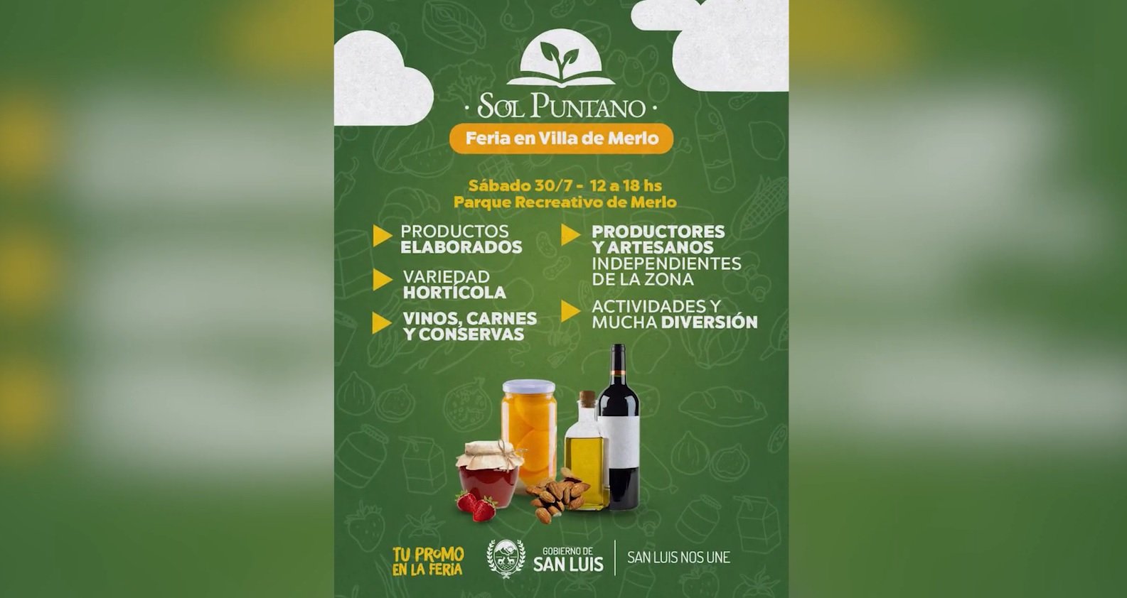 Merlo se viene la gran feria de Sol Puntano