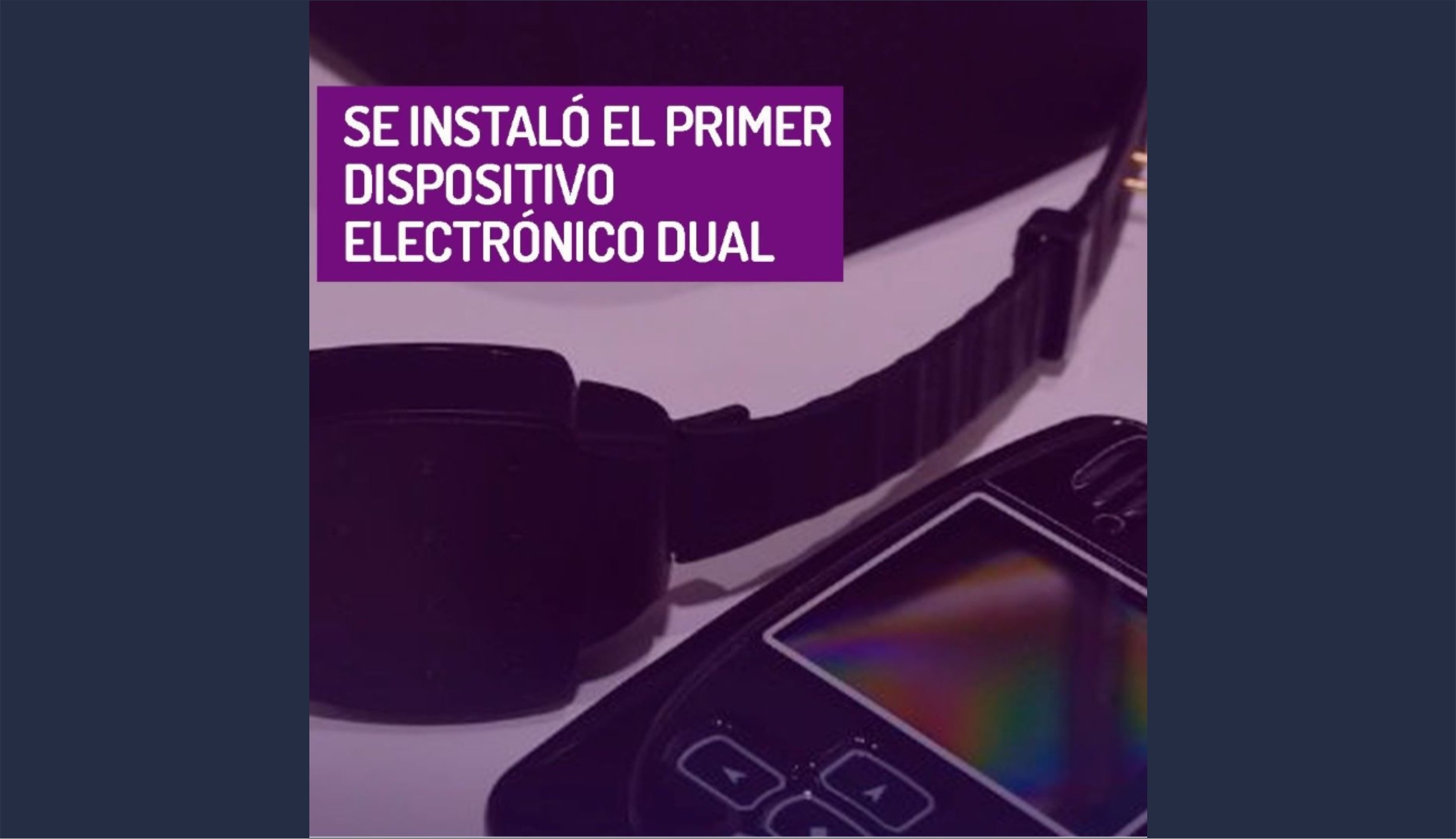 20221019 - San Luis: instalaron el primer dispositivo electrónico dual