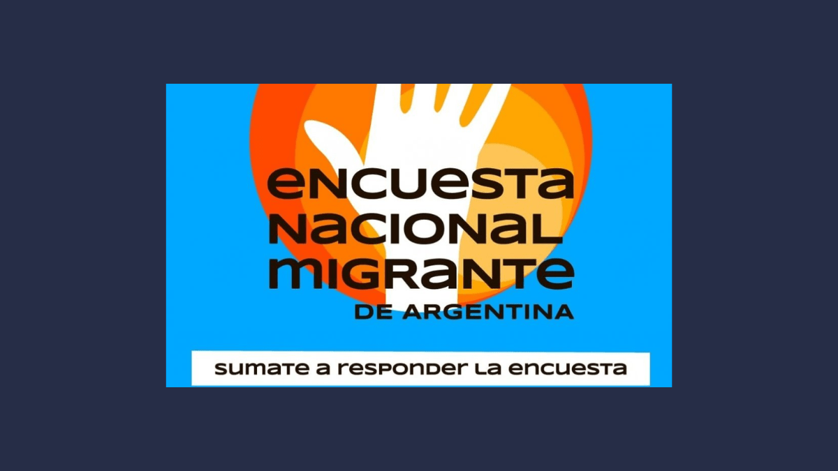 202306 - Inicia la Encuesta Nacional Migrante de Argentina