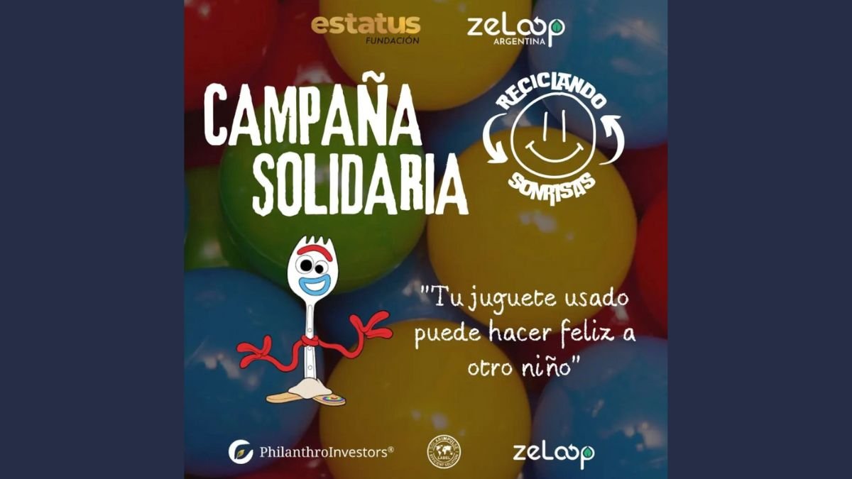 202307 - Colecta solidaria de juguetes rotos o en desuso